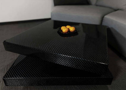 Carbon Allure Carbon Fibre Double Layer Table