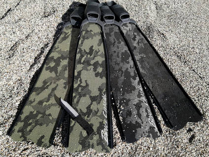 Carbon Fibre Fins by Bruce Creations