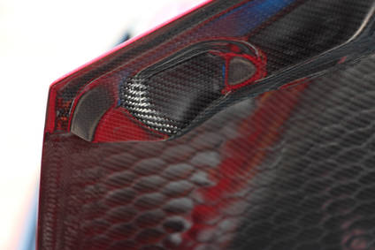 Carbon Fibre Bonnet Close up by Pascal
