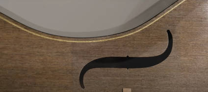 Flax Fibre Cello Close Up by Tim Duerinck