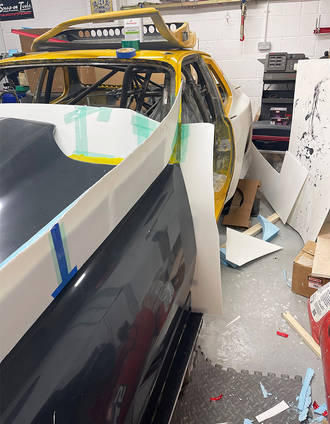1977 Porsche 924 Build Mould Making