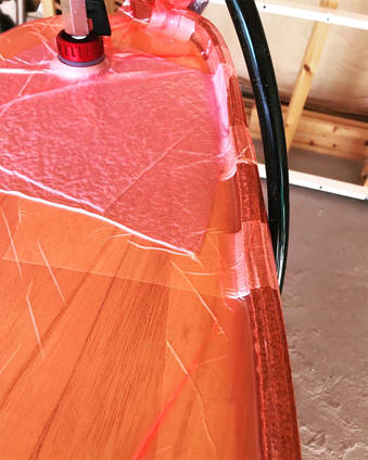 Kima Wooden Surfboards process 4