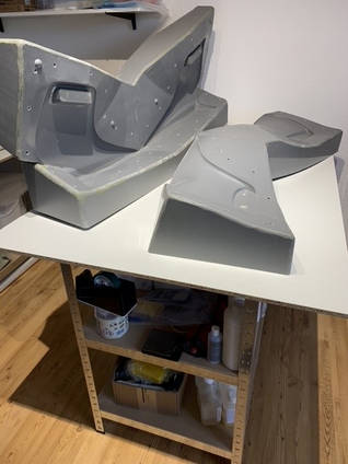Mould for Toyota Supra Wings