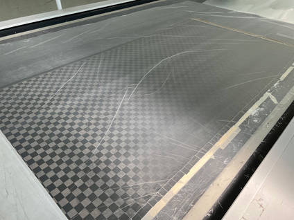 Human Powered Aero Monocoque Racer Fabric Process