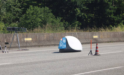 Policumbent 10km World Record Attempt Trike in action