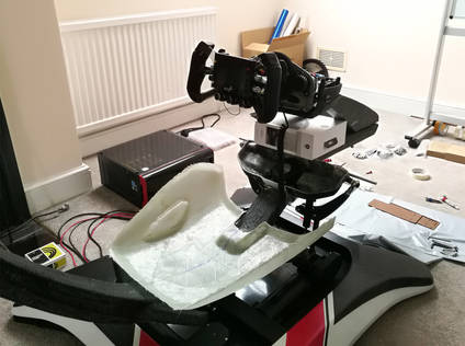 Race Car Gaming Simulator Seat Build - SIM Racing