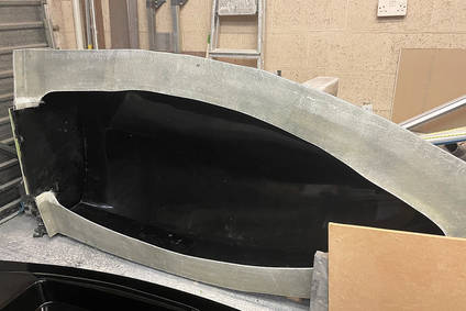 Sailing Boat by Richard Tweedle Mould On Side