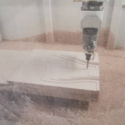 Streetluger - CNC machine process