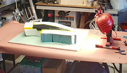 Yamaha FJ 1200 Vent Fairing Cover Mould Making