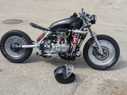 Carbon Fibre Plenum Airbox on bike- ZR Carbon