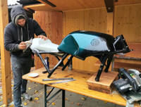 Finishing Shaping - Lukas Kiemer Bike Seat Thumbnail