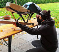 Further Trial Fitting - Lukas Kiemer Bike Seat Thumbnail