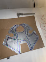 Marking out the Pattern for the Motorbike Fuel Tank Cover Thumbnail