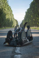 Human Powered Aero Monocoque Racer ready to ride Thumbnail