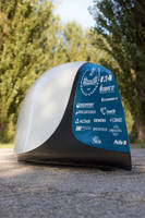 Human Powered Aero Monocoque Racer displaying Sponsors Thumbnail