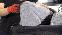 Trimming and Removing the Foam