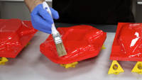 Coat the 3D print with XCR Epoxy Coating Resin