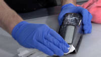 Flat and polish the part