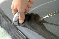 Cutting & finishing the hood