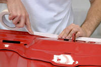Preparing the hood