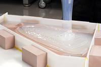 Pouring the Silicone Molds