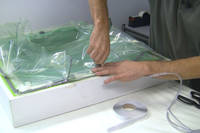 Making the vacuum bag