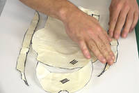 Creating cutting templates