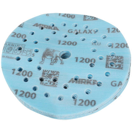 P1200 Mirka Galaxy Abrasive Discs 125mm - Pack of 10