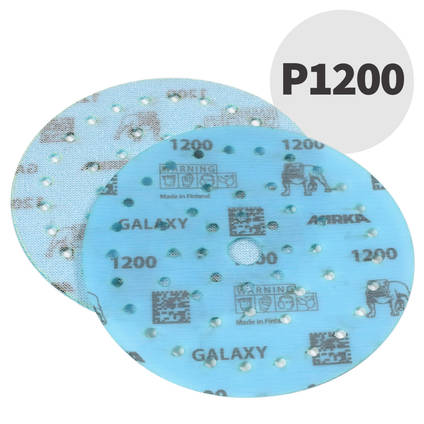 P1200 Mirka Galaxy Abrasive Finishing Pads, Front and Reverse