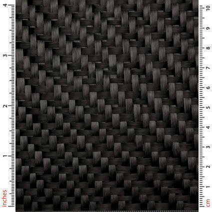 450g 2x2 12k Carbon Fiber Cloth Reinforcement with Rulers