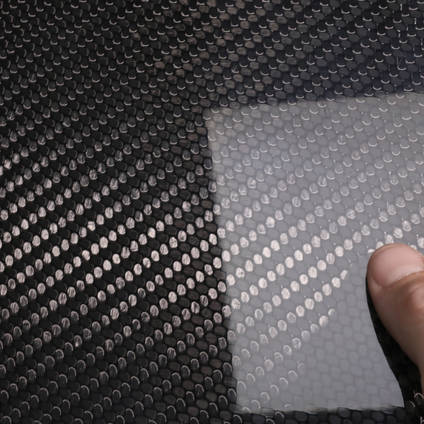 650g 2x2 Twill 12k Carbon Fiber Cloth Cured Laminate Sample