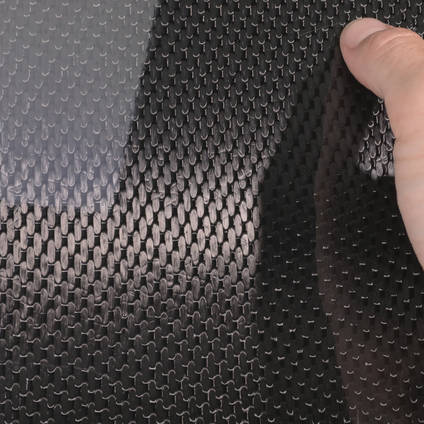 375g 5HS Carbon Fiber Cloth Cured Laminate Sample