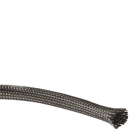 20mm Braided Carbon Fiber Sleeve