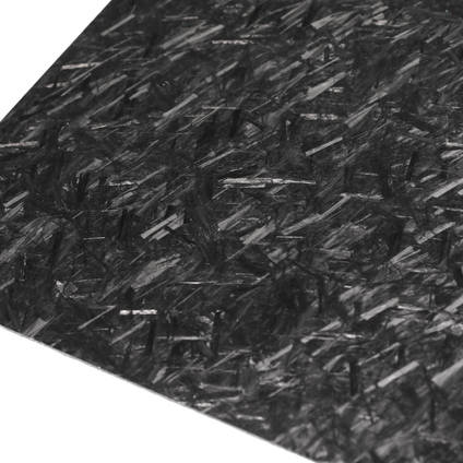 CT12 Forged Carbon Fiber Cured Laminate Sheet Sample