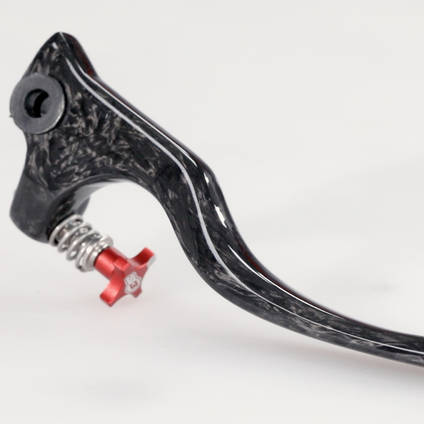 Forged Carbon Fiber Brake Lever Made Using CT12 Chopped Tow Carbon Fiber Tow