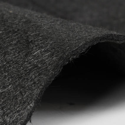 300g Carbon Fiber Non-Woven Mat Closeup Folded