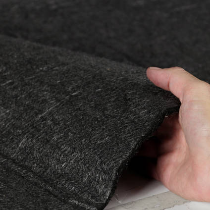 300g Carbon Fiber Non-Woven Mat in Hand