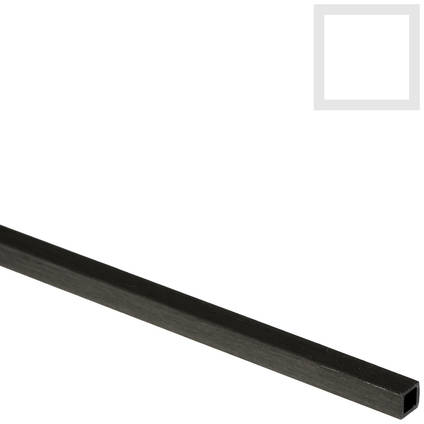 4mm (2.5mm) Carbon Fiber Square Box Section