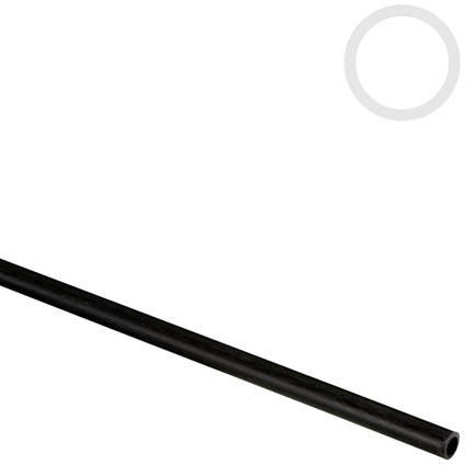 4mm (3mm) Pultruded Carbon Fiber Tube 