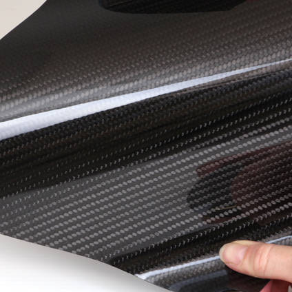 Carbon Fiber Veneer Being Easily Flexed by Hand