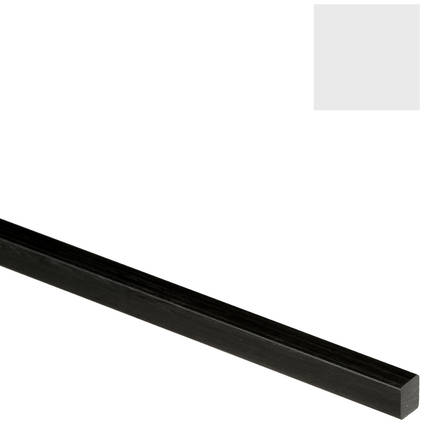 5mm Pultruded Carbon Fiber Square Rod / Section