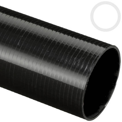 40mm (37mm) Roll Wrapped Carbon Fiber Tube