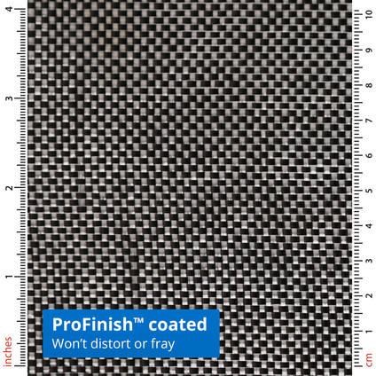 Carbon Glass Plain Weave ProFinish 250g - Rulers