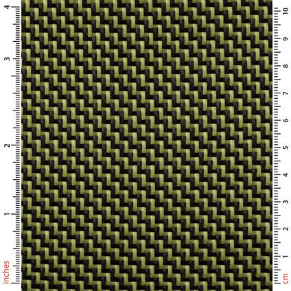 210g 3x1 Twill 3k Carbon Kevlar Cloth