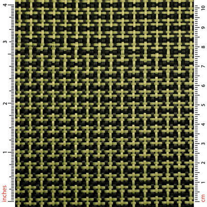 188g Plain Weave 3k Carbon Kevlar Cloth