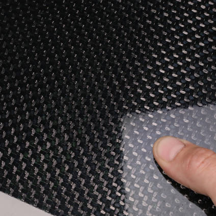 200g 2x2 Twill Carbon Black Twaron Cured Laminate Sample