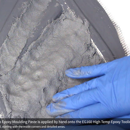 Applying EMP160 Epoxy Laminating Paste to Make a New Composites Mold