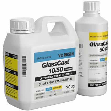 GlassCast 50 1kg Kit
