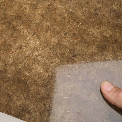 300g Non-Woven Flax Fiber Cured Laminate Sample