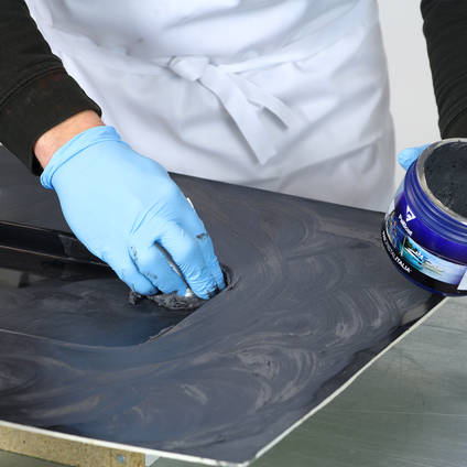 Polishing a Composite Mould Using Pai Cristal NW1 Black